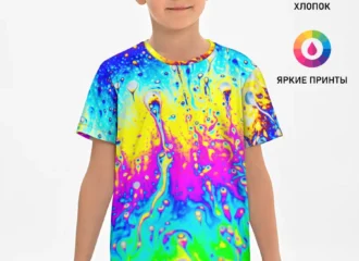 Мода для ваших детей: детские платья с принтом, детские футболки