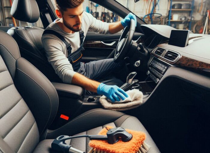 Химчистка салона автомобиля: описание и особенности
