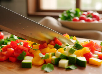 Как научиться правильно резать овощи: от техники до инструмента